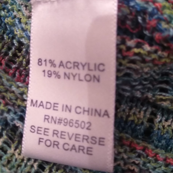 NWOT L Krazy Kat Cardigan - Picture 6 of 9